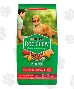 Dog Chow Adulto Raza Medianas y Grandes – 17kg Extralife