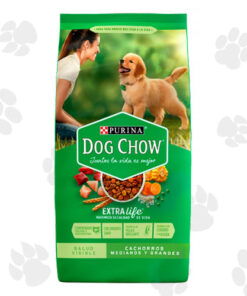 Dog Chow Cachorro Raza Medianas y Grandes 22.7kg – Extralife