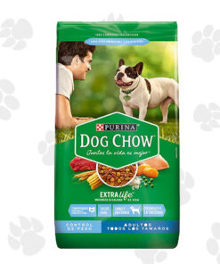 Dog Chow Adulto Control de Peso – 8Kg Extralife