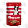 Ricocan Pouch Trocitos en Salsa Adulto Carne100gr – Premium