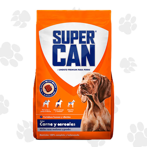 super can adulto razas medianas grandes