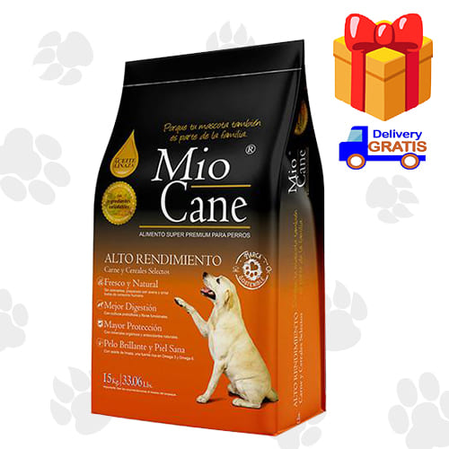 mio cane alto rendimiento super premium 15kg