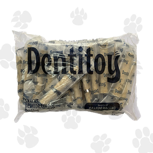 carnaza dentitoy medio kilo 40 unidades BARRITAS CARNAZA DENTITOY PAQUETE X MEDIO KILO – 40 UNDS.