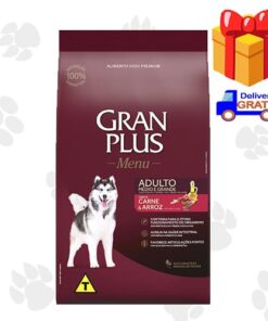 Gran Plus Perro Adulto Raza Mediana y Grande Carne y Arroz 15kg