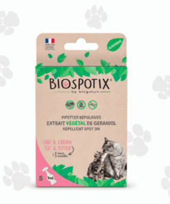Biospotix Pipeta Antipulgas para Gato x 5 unid