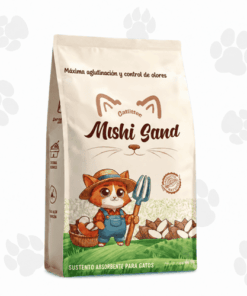 Mishi Sand Cassava Arena de Yuca para Gatos 4kg