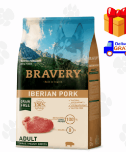 Bravery Iberian Pork Adult Large/Medium Breeds Alimento para Perro 12kg