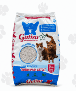 Gatisu Arena para gato Granulada sin aroma 5kg
