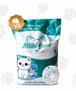 Mishi Sand Gel de Silice Arena para Gatos 4kg