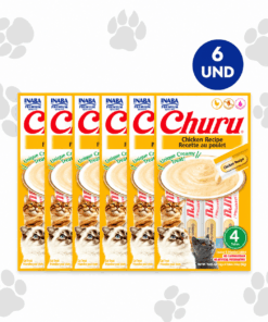 Churu Pollo Snack Húmedo para Gatos Pack x 6