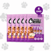 Cremi Pollo y Camarones Snack Húmedo para Gatos Pack x 6