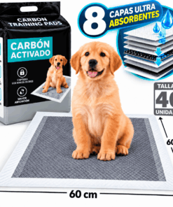 Pañal de Piso Carbón Activado Training Pads Talla L